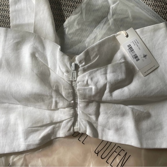 NWT Just Bee Queen Carolina Top L - Picture 6 of 6